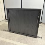 Lateralschrank Dunkelgrau (2 Fächer)